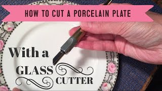 How To Cut A Porcelain Plate For Jewelry Or Mosaics