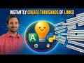 Python and AutoHotkey - Create thousands of links in seconds!