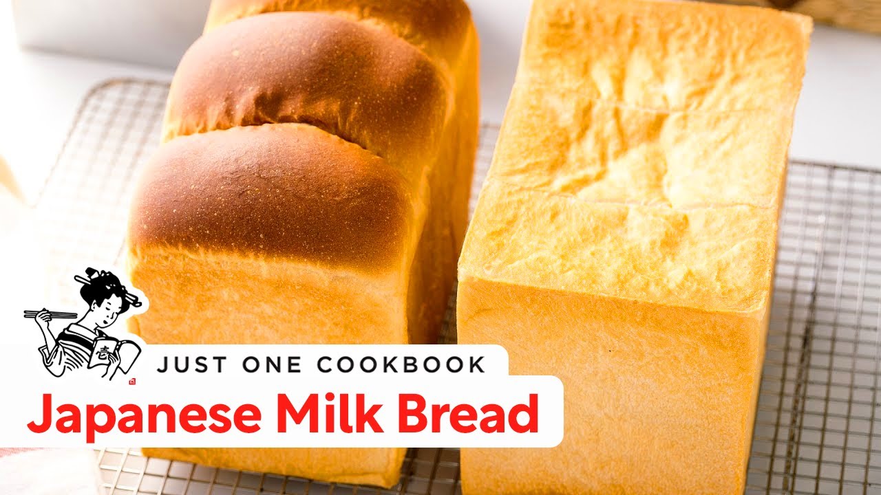 Japanese Milk Bread Recipe (Shokupan) 食パン - YouTube