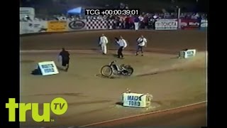 Ghost Bike - Dirt Bike Racer Falls Off Bike, Bike Keeps Going