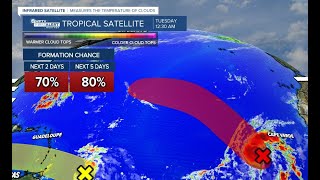 National Hurricane Center monitors 2 tropical waves in Atlantic Ocean