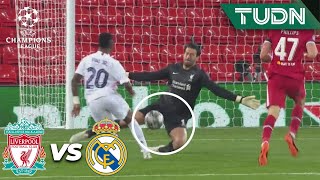 ¡NOOO! ¿Qué pasó, Vini? | Liverpool 0-0 Real Madrid | Champions League 2021 - Cuartos Vuelta | TUDN