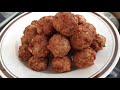 【炸豬肉丸子 fried pork meat ball】｜三分鐘學會做 16