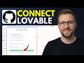How to connect Lovable to Github (Step By Step 2026)