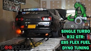 Single Turbo R32 GTR E85 Dyno Day