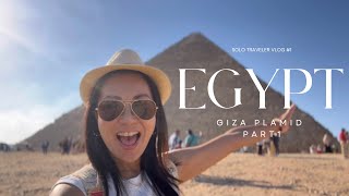 【エジプト旅行🇪🇬】14日間一人旅‼︎私が見た世界🌍旅行記part 1/GiZa(Pyramid) 🐪Solo Traveler #vlog #海外旅行#一人旅