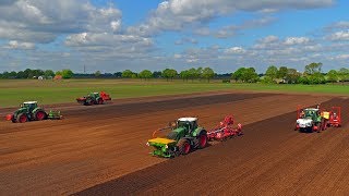 5x Fendt: 1400 HP | Potato Planting 2018 | Mencke Landbouw B.V.