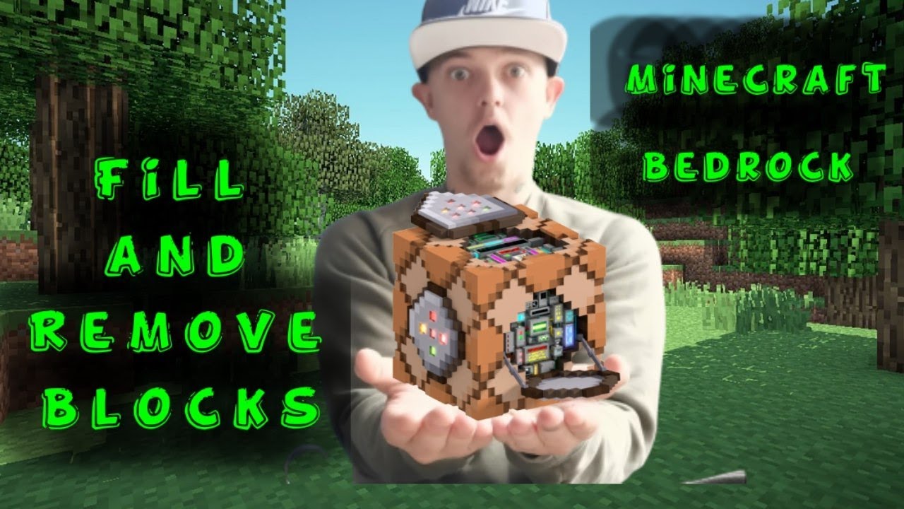 How To Remove And Fill Blocks In Minecraft - Bedrock 1.16 - YouTube