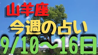 【山羊座♑】今週の占い🔮9/10〜16日までのカードリーディング⭐