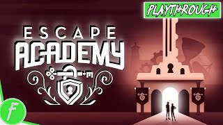 Escape Academy FULL GAME WALKTHROUGH Gameplay HD (PC) | NO COMMENTARY