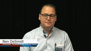 Campaign 2024: Ben DeSmidt (D) Kenosha - Candidate for 65th Assembly District