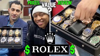 ROLEX WATCHES : PRICES , VALUES and YOU?!