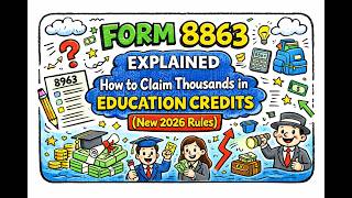 Form 8863 Explained How to Claim Thousands in Education Credits New 2026 Rules