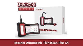 Escáner Automotriz Thinkcar Thinkscan S4 Plus - Revision y prueba de funcionamiento