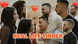 Real Life Tinder, Çunat përballë Kristellit, Keisit dhe Livias | Andale Training