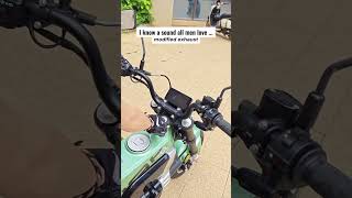 Check out my new exhaust #motorcycle #viral #motovlog #bikeshort #cute #top #exhaust #funny #shorts