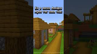 Vila 😃 #minecraft #memes #humor #shorts