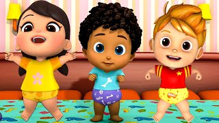 Five Little Babies, Jumping on the Bed + More Kindergarten Videos for Kids