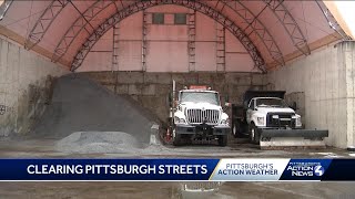 Stepping up: Pittsburgh city officials say crews are prepared ahead of Monday's winter storm