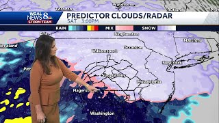 Impact: Snow, To Mix, Then Rain Today for South-Central PA