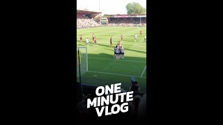 AFC Bournemouth 0-3 Arsenal ⚽️ One Minute Matchday Vlog 📽