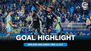 GOAL! Adilson Malanda Leads Off Scoring for The Crown for the Second Consecutive Year | CLT vs SEA