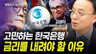 고민하는 한국은행 금리를 내려야 할 이유 (김영익 2부) | 인포맥스라이브 20241113