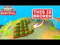 Build Here for a NO RAID Farm in Scrap Mechanic Survival