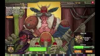 Battle Nations Boss Strike 12: Raider Warlord Challenge NO LOSSES