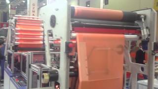 PSD-ROLL 1000 Poly Draw Bag on Roll Machine