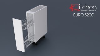 Assembly Video for the 200mm Base Cabinet with pullout basket