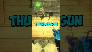 Thundergun vs WunderWaffe on ROUND 100 in CoD Zombies #shorts #zombieshorts