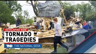 Tornadoes leave behind tragedies in central U.S. The National Desk shows you the devastation.