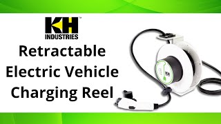 Retractable Electric Vehicle Charging Cord Reel | EV Charging | KH Industries