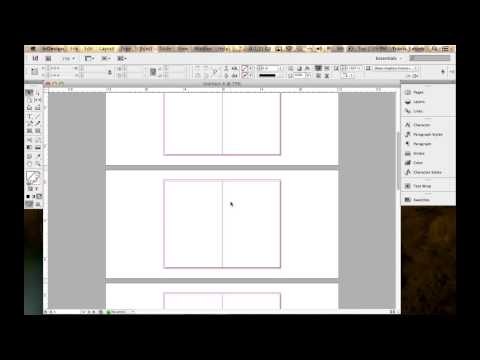 Setting up a booklet in InDesign Setting up a booklet in InDesign