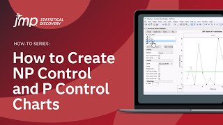 How to Create NP Control Charts and P Control Charts in JMP