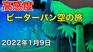 「ピーターパン空の旅」高感度撮影2022年1月9日