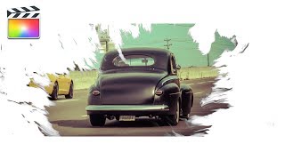 INK SPLATTER REVEAL EFFECT | FINAL CUT PRO X INK SPLATTER REVEAL EFFECT | FINAL CUT PRO X