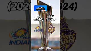 Mi 2020 vs Kkr 2024 ipl താരതമ്യം #mumbaiindians #kkr #mivskkr