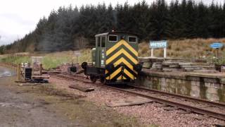 Ruston 48DS shunter at Whitrope