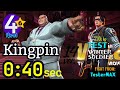 40 sec! KINGPIN 6* Rank4 [No-boost] ver.14 Synergy: The Hood | Test in ROL #kingpin