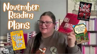 November Reading Plans // books, video plans, + more!