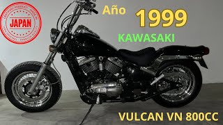 Esta Kawasaki Vulcan Vn 800 lleva 25 años Dejando claro que es un producto 100% Japones