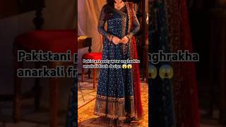 Angrakha anarkali frock design #angrakha#anarkalidesign #angrakhastyledressesfrock #shorts