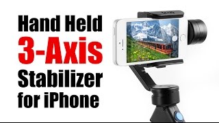 3-Axis Stabilizer Gimbal for iPhone and other Smartphone - HeliPal.com