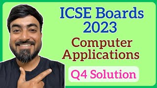 ICSE Class 10 Computer Applications 2023 Q4 | Java Program – Bubble Sort Character Array