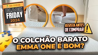 TESTAMOS o Colchão EMMA ONE PLUS+! VALE A PENA INVESTIR? COLCHÃO BARATO de espuma MULTICAMADAS!  🛏️💤