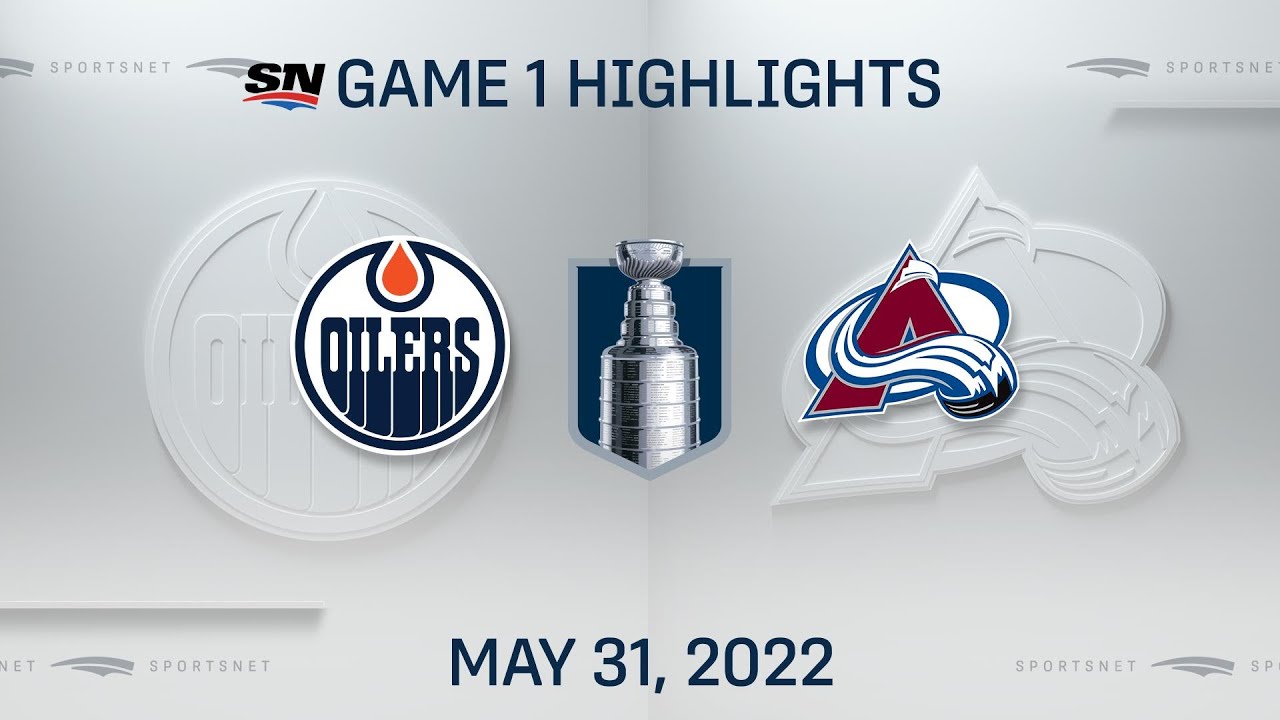 NHL Game 1 Highlights | Oilers Vs. Avalanche - May 31, 2022 - YouTube