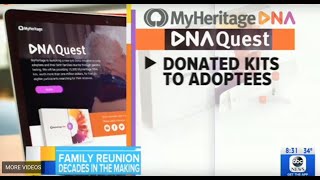 MyHeritage DNA Quest Reunion Featured on Good Morning America