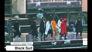 슈퍼주니어 - Super Junior[4K Rehearsal 직캠]Black Suit@180224 락뮤직